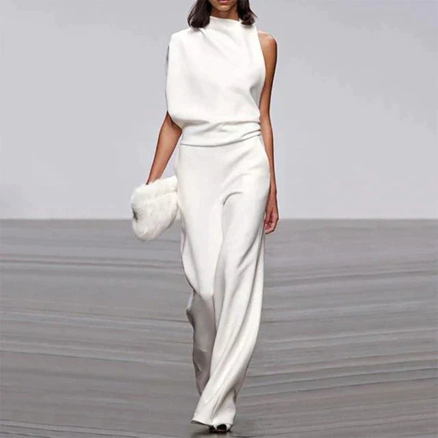 Simply Elegant Wide-Leg Jumpsuit