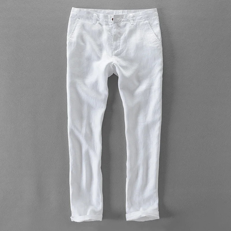 Alex - Linen trousers for men