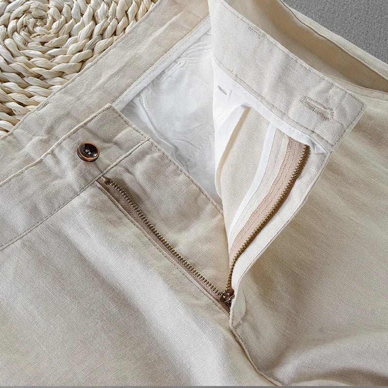 Alex - Linen trousers for men