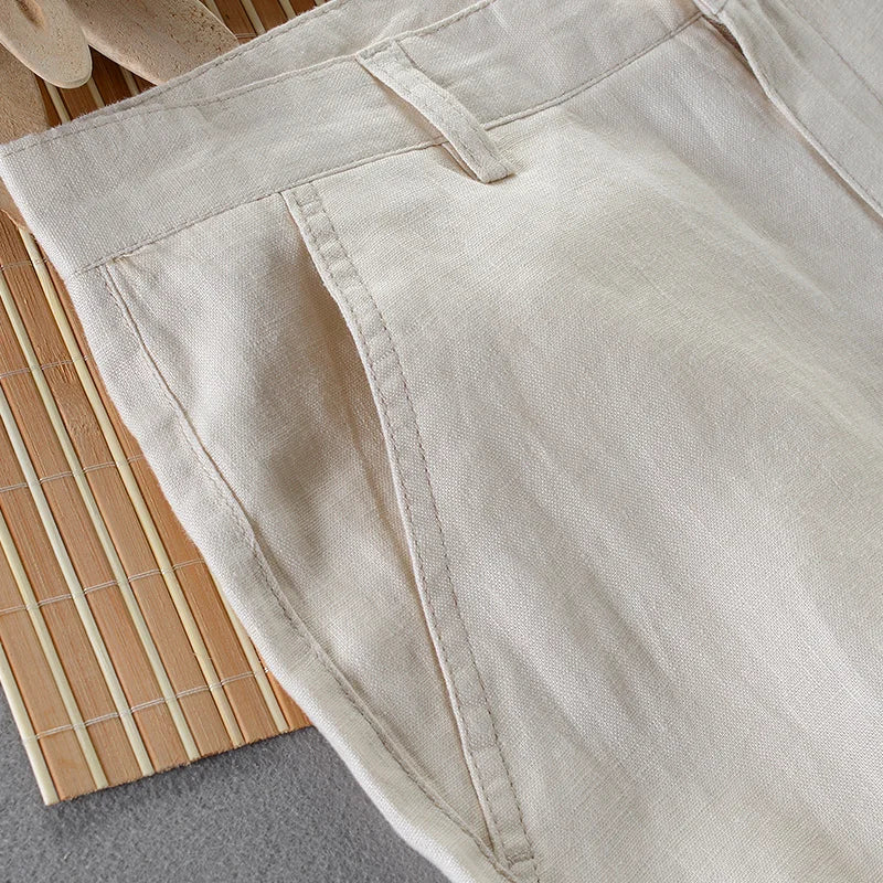 Alex - Linen trousers for men