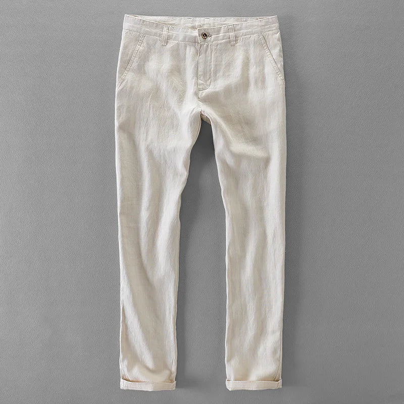 Alex - Linen trousers for men