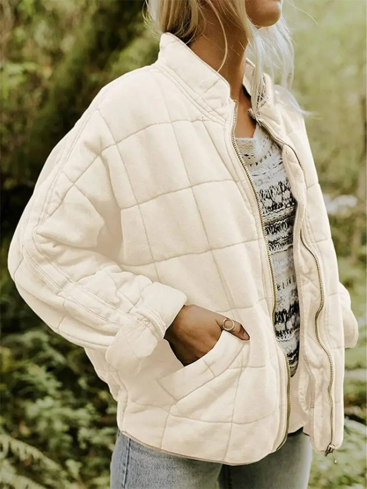 Oversize thick jacket for women