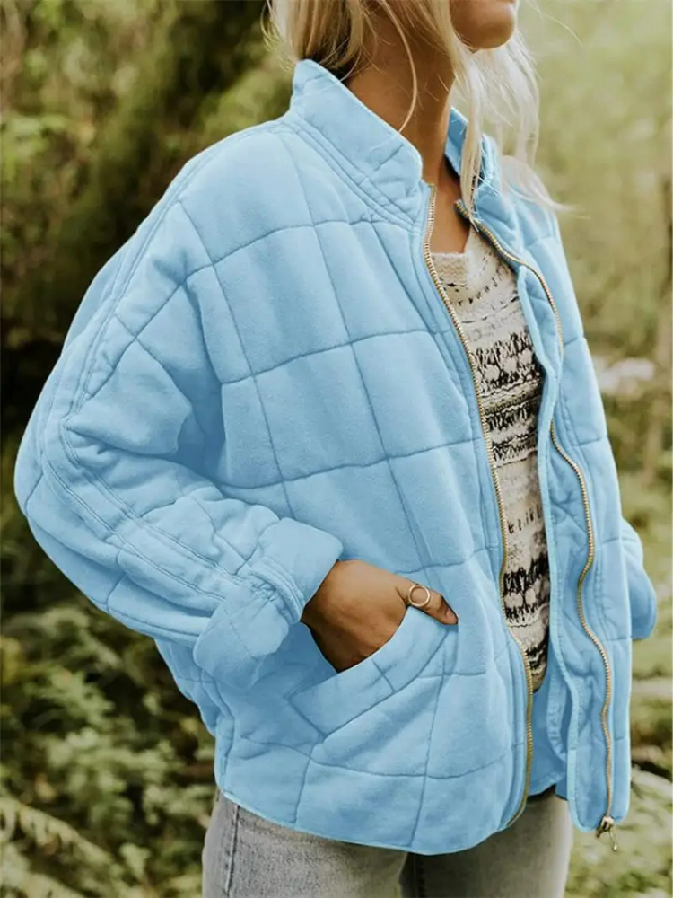 Oversize thick jacket for women