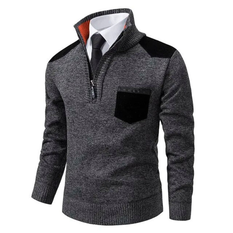 Men's zip pullover