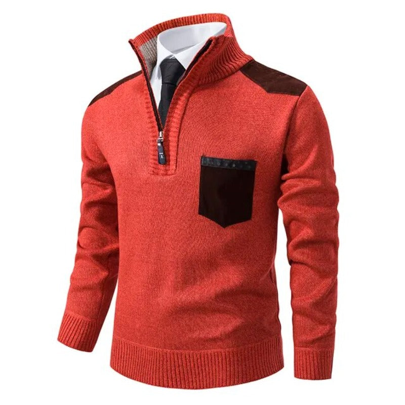 Men's zip pullover