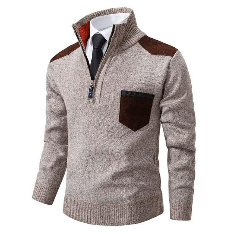 Men's zip pullover