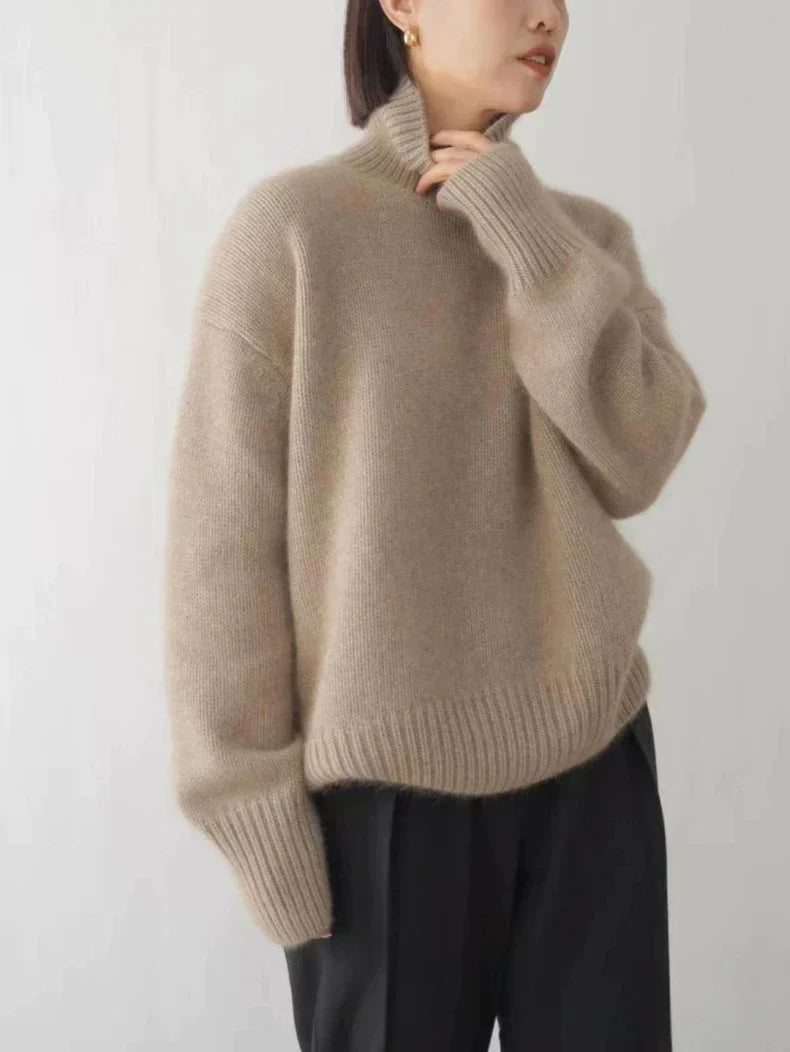 Cashmere Roll Neck Jumper