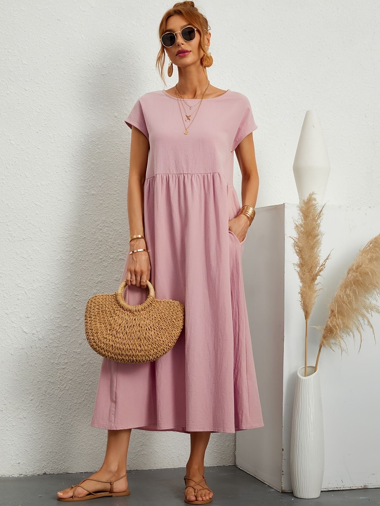 RUBY | Elegant Linen Dress