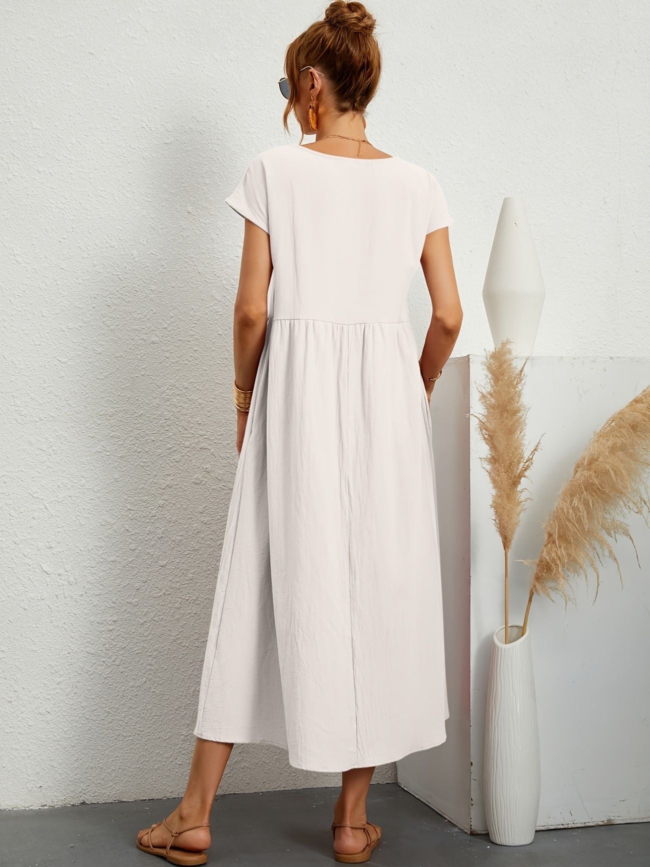 RUBY | Elegant Linen Dress