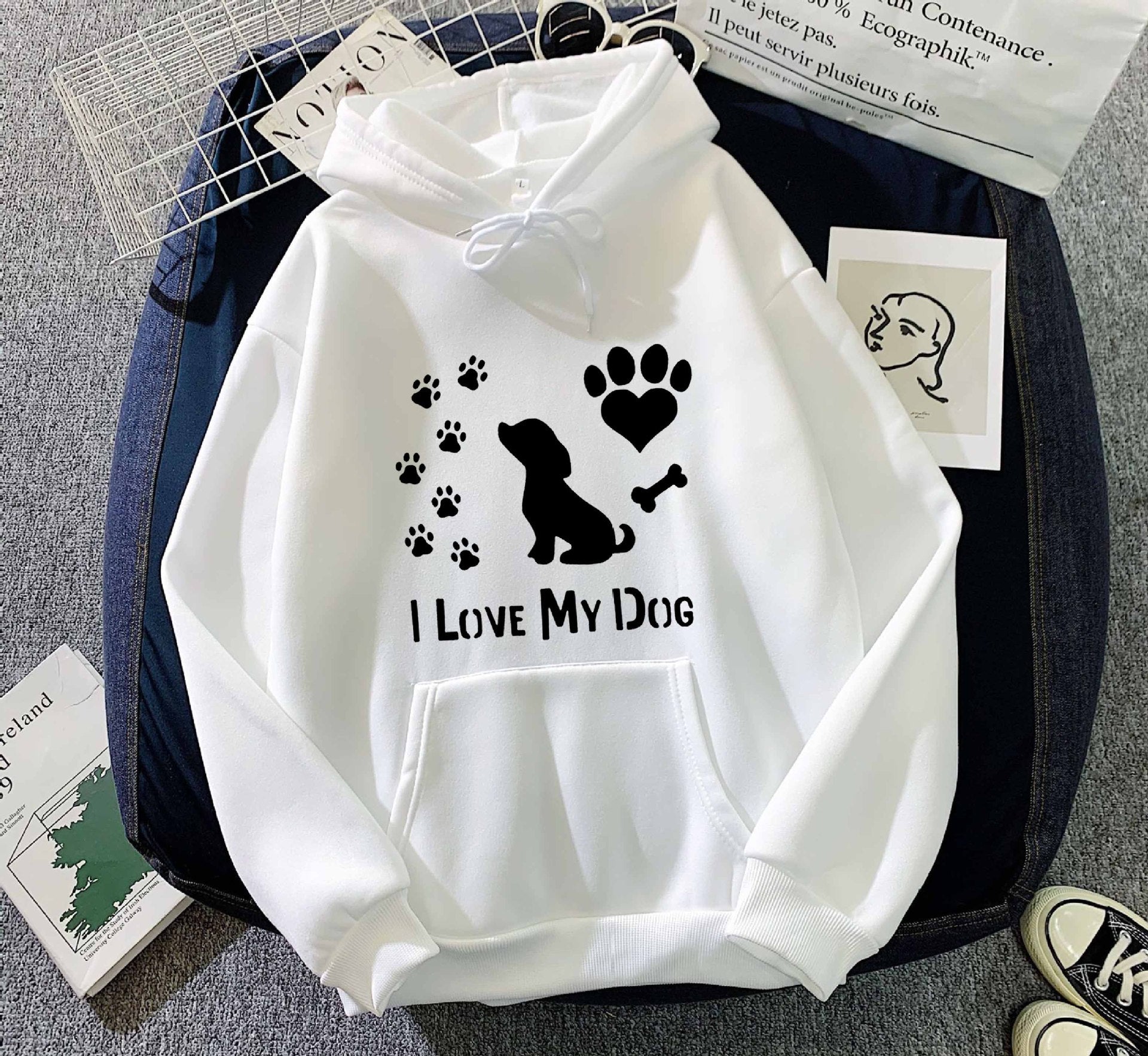 Frankie - Cosy Dog Lover Hoodie