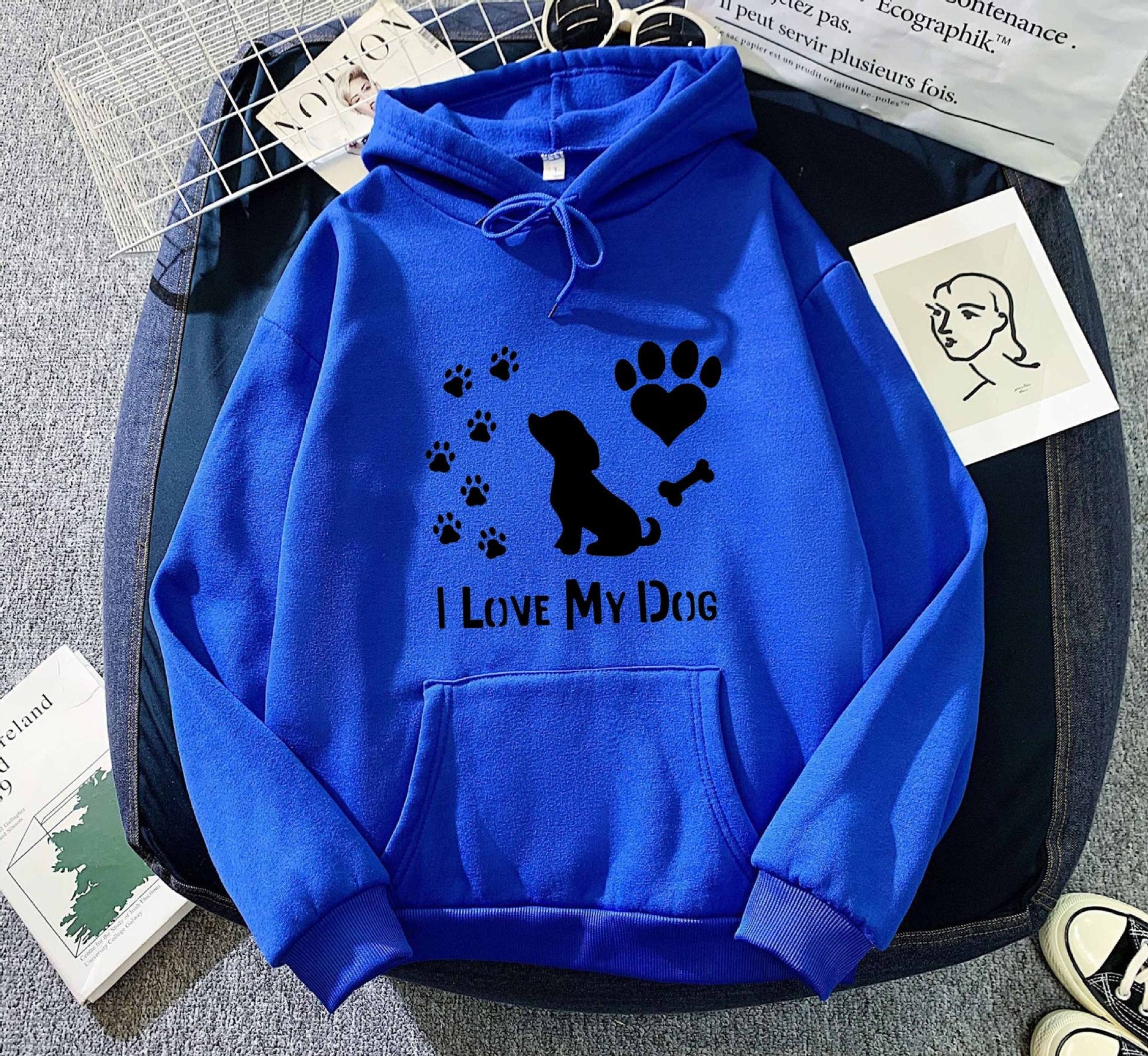 Frankie - Cosy Dog Lover Hoodie