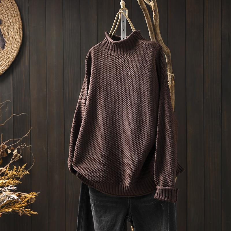 Knitted sweater for women