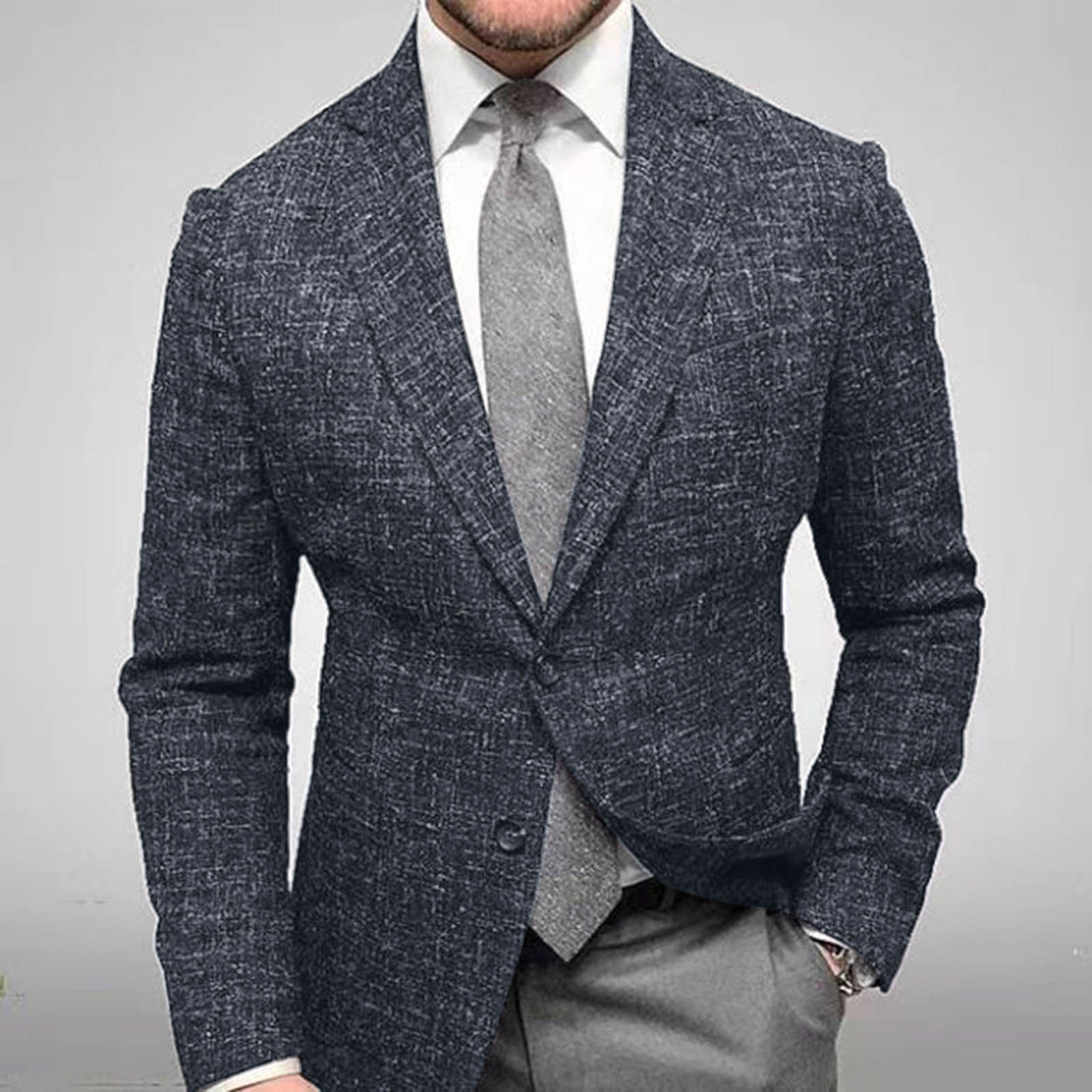 Classically elegant blazer for men