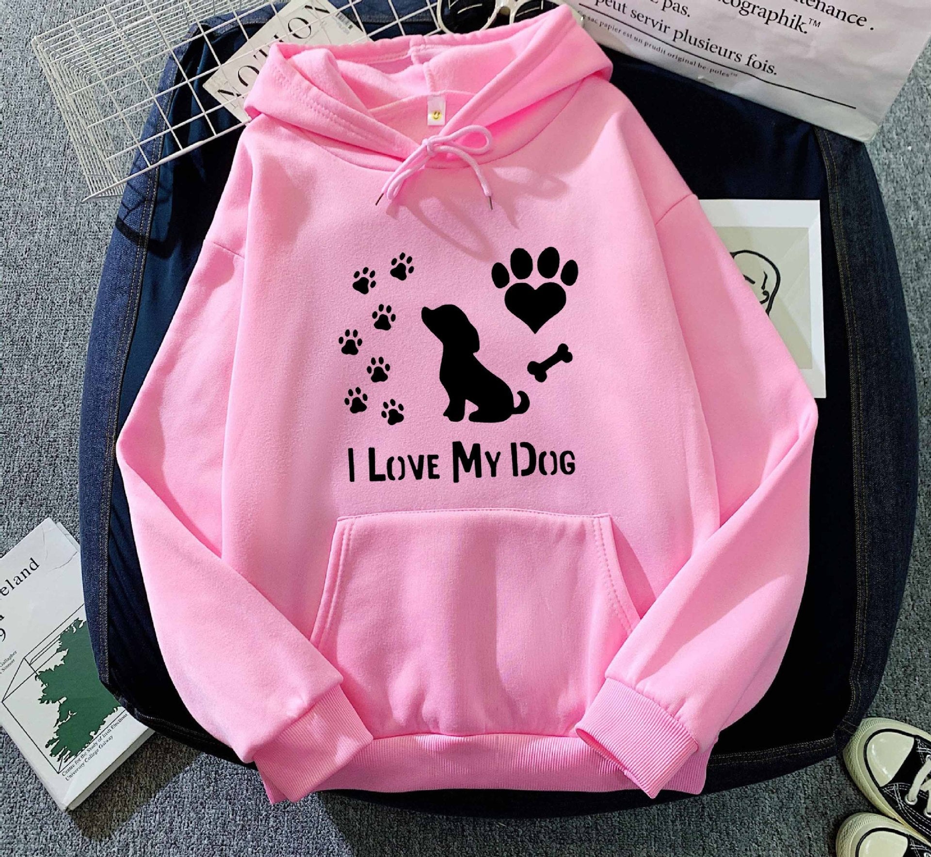 Frankie - Cosy Dog Lover Hoodie