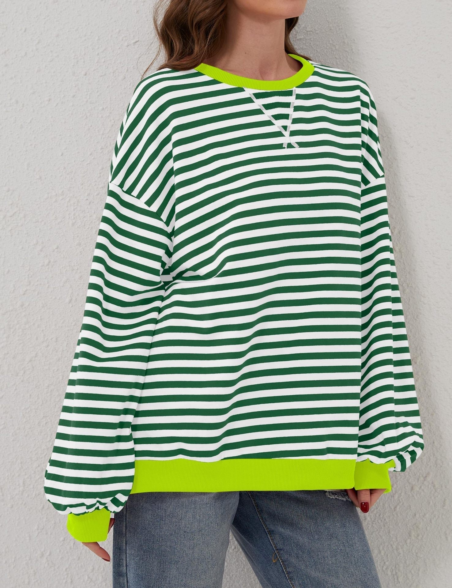 Solenn - Cozy Stripes Sweatshirt