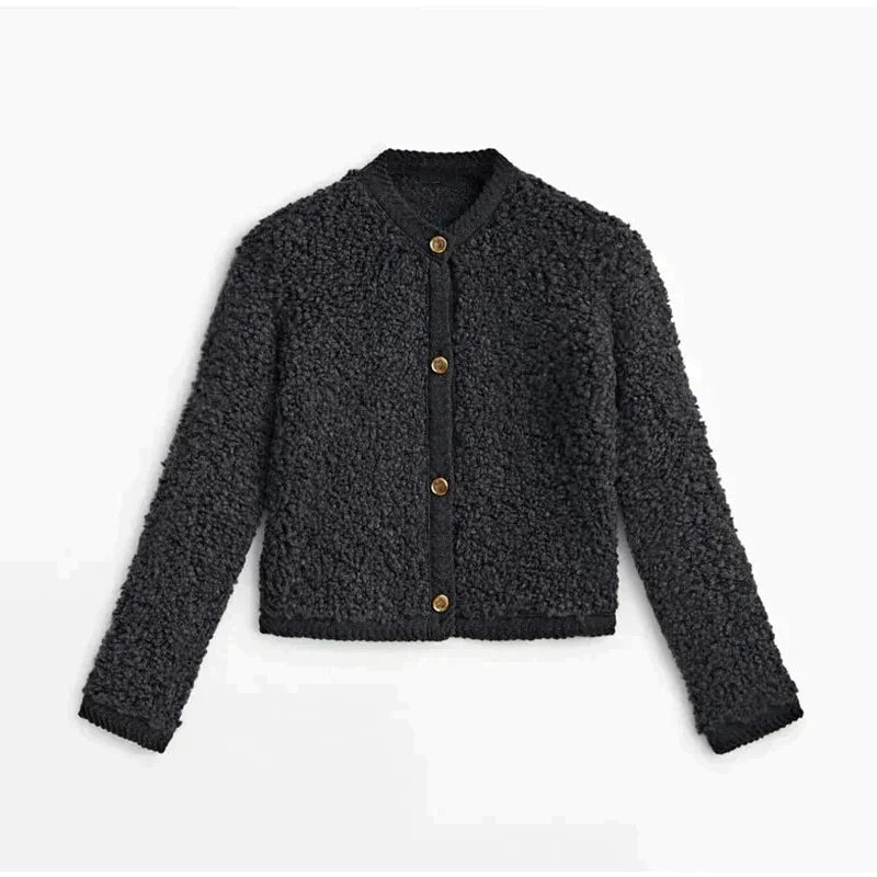 Christine - Teddy Knit Jacket