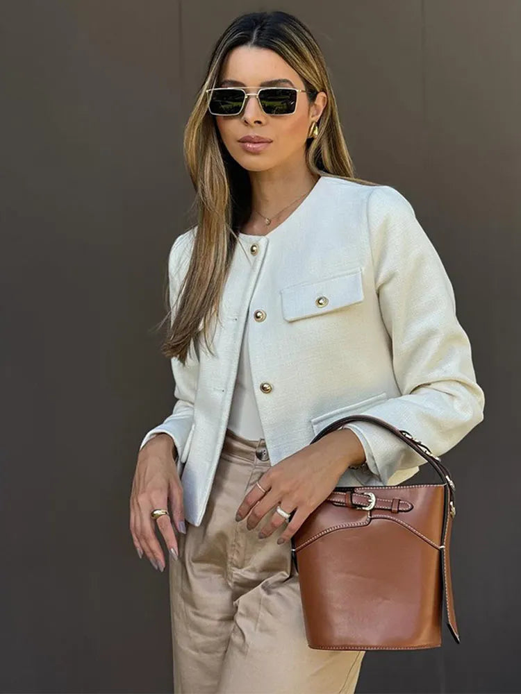 Eloise - Chic Button-Up Jacket