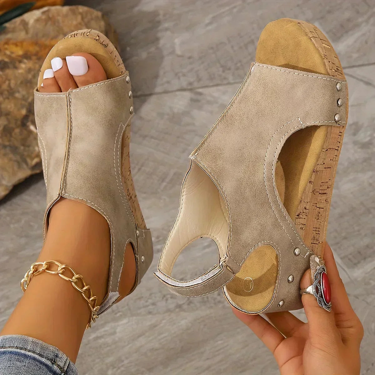 Elegant Wedge Sandals