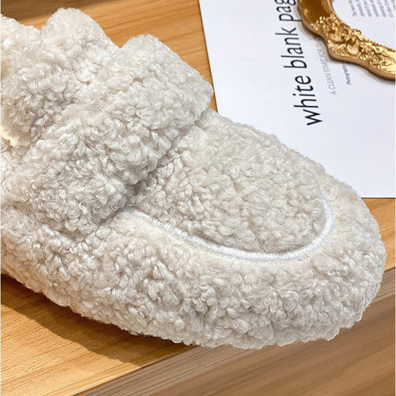 Plush Loafers for women