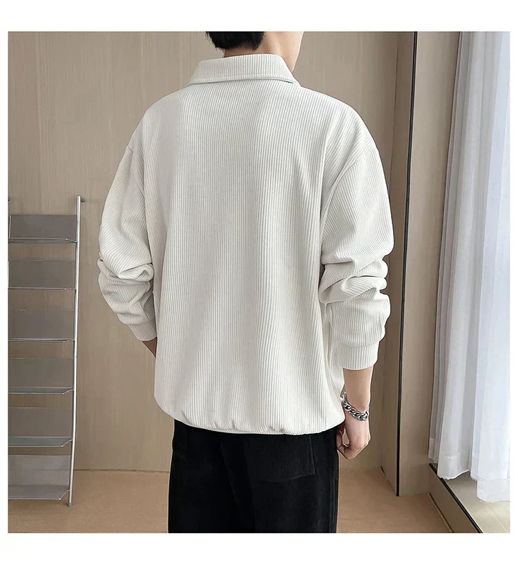 Elegant British-style jumper for men