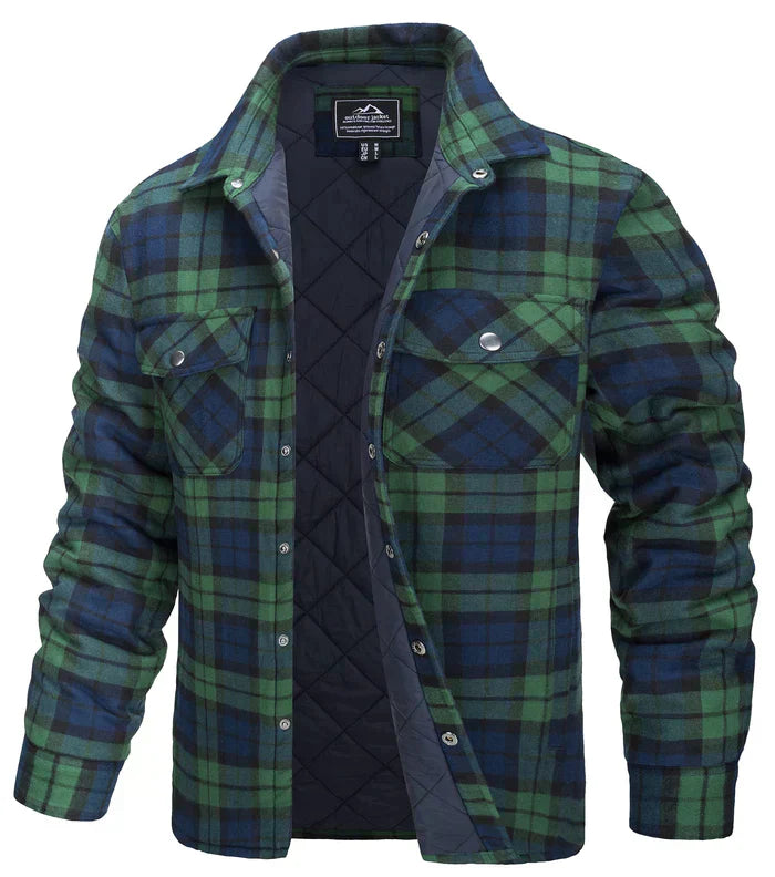 Lined flannel jacket