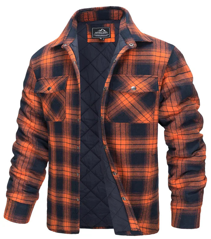 Lined flannel jacket