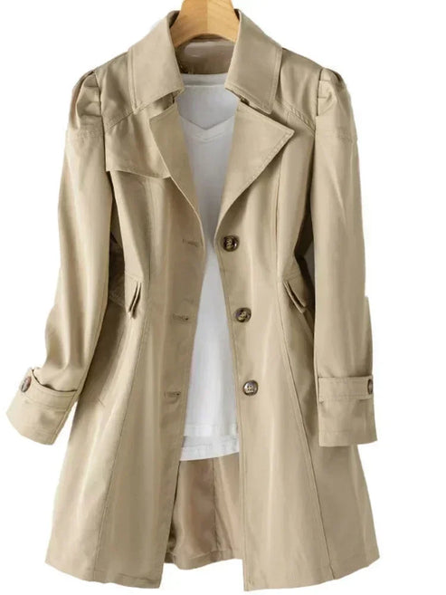 Mid-Length Trench Coat