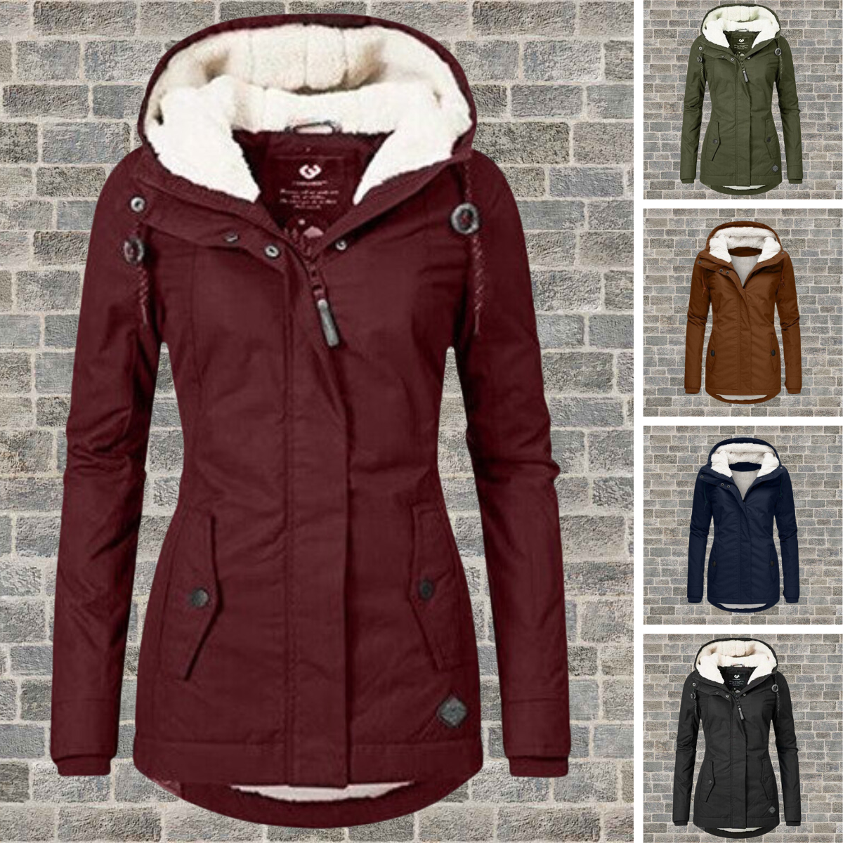 Cosy Hooded Jacket for women