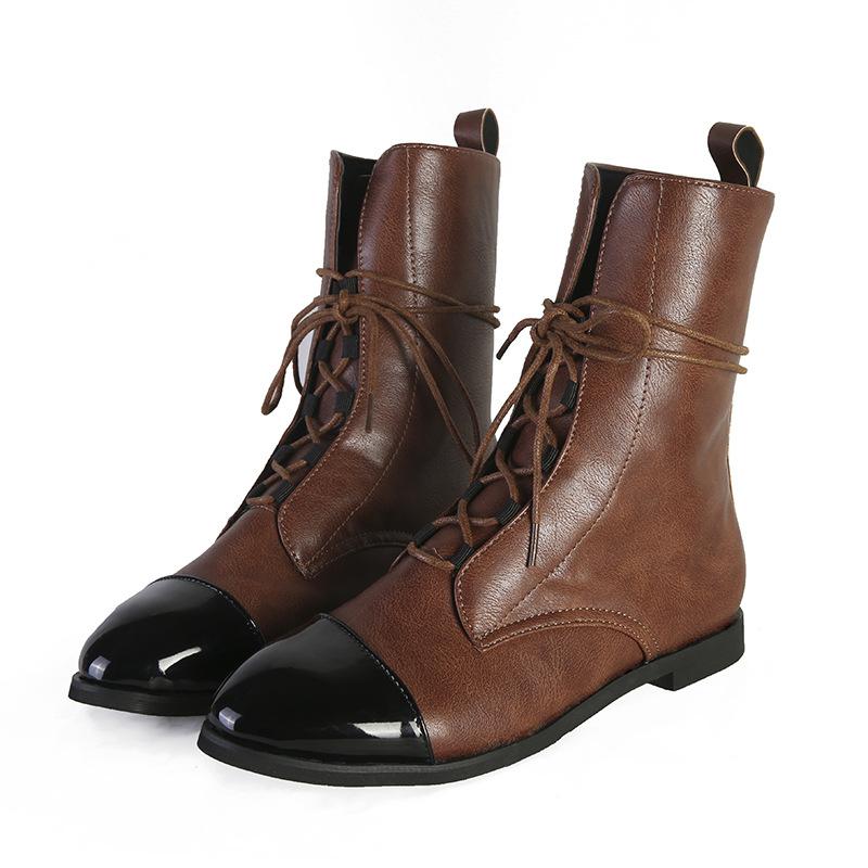 Lika - Elegant Lace-up Boots