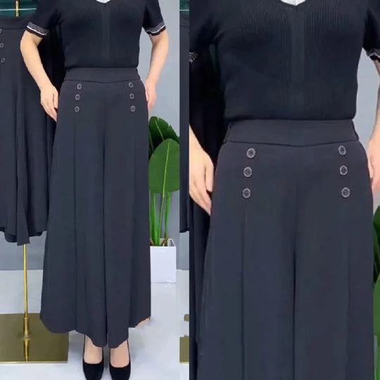 Yzza - Elegant Wide leg pants