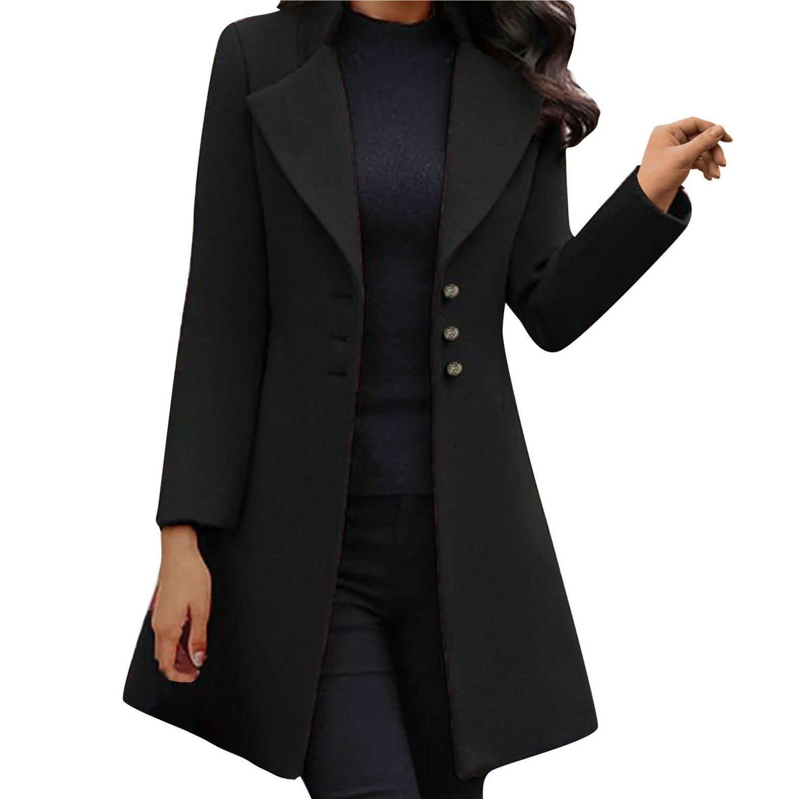 Jenna - Classic Long Coat