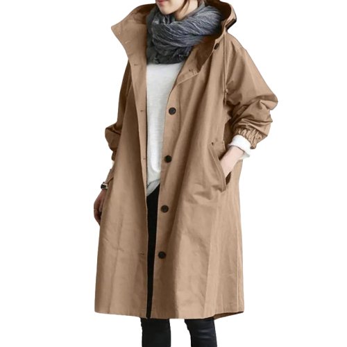 Stylish Windbreaker Trenchcoat for women