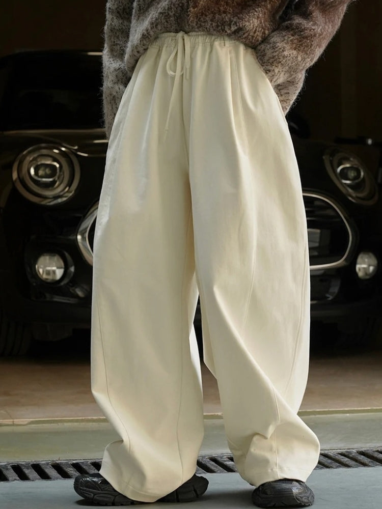 Ruth - Drawstring Wide Leg Pants