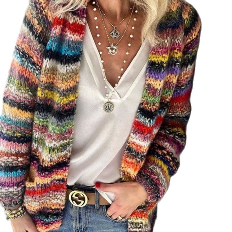 Sophisticated Stripe Cardigan