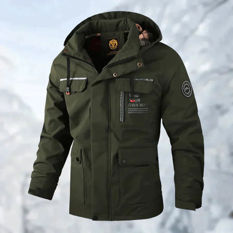 Waterproof outdoor jacket for men