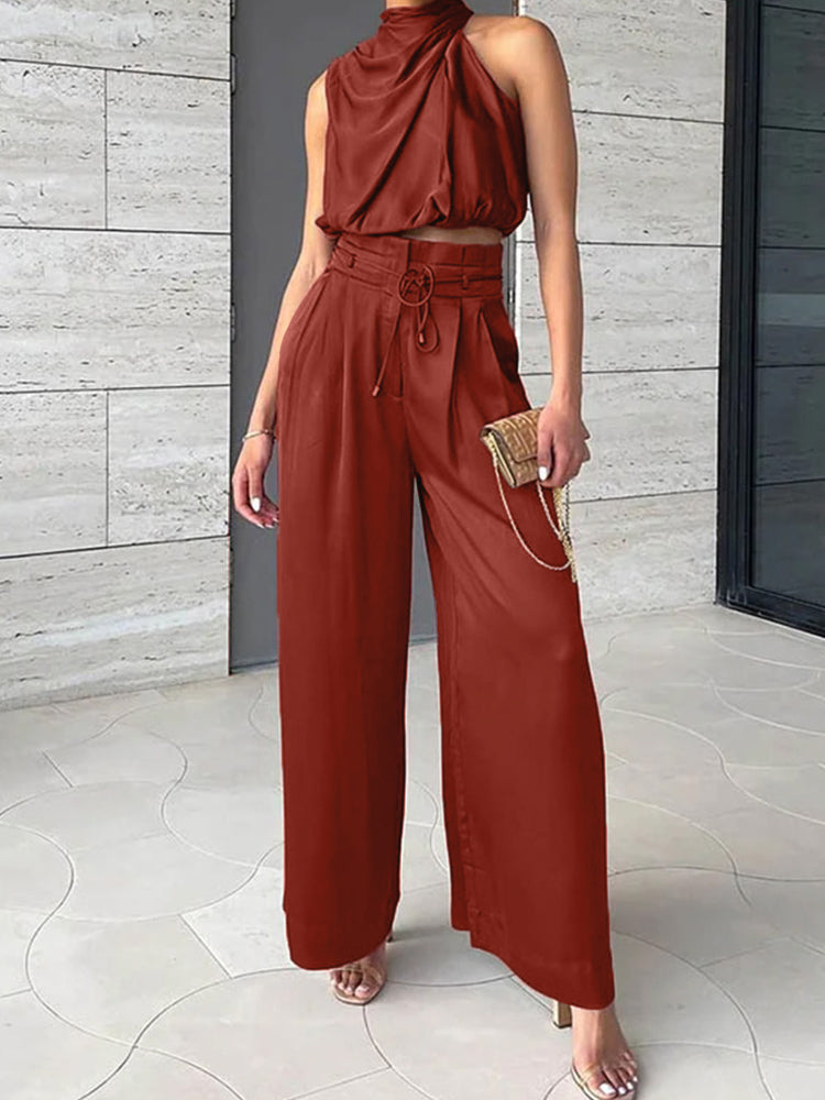 Evonne - Stylish Two Piece Pant Set