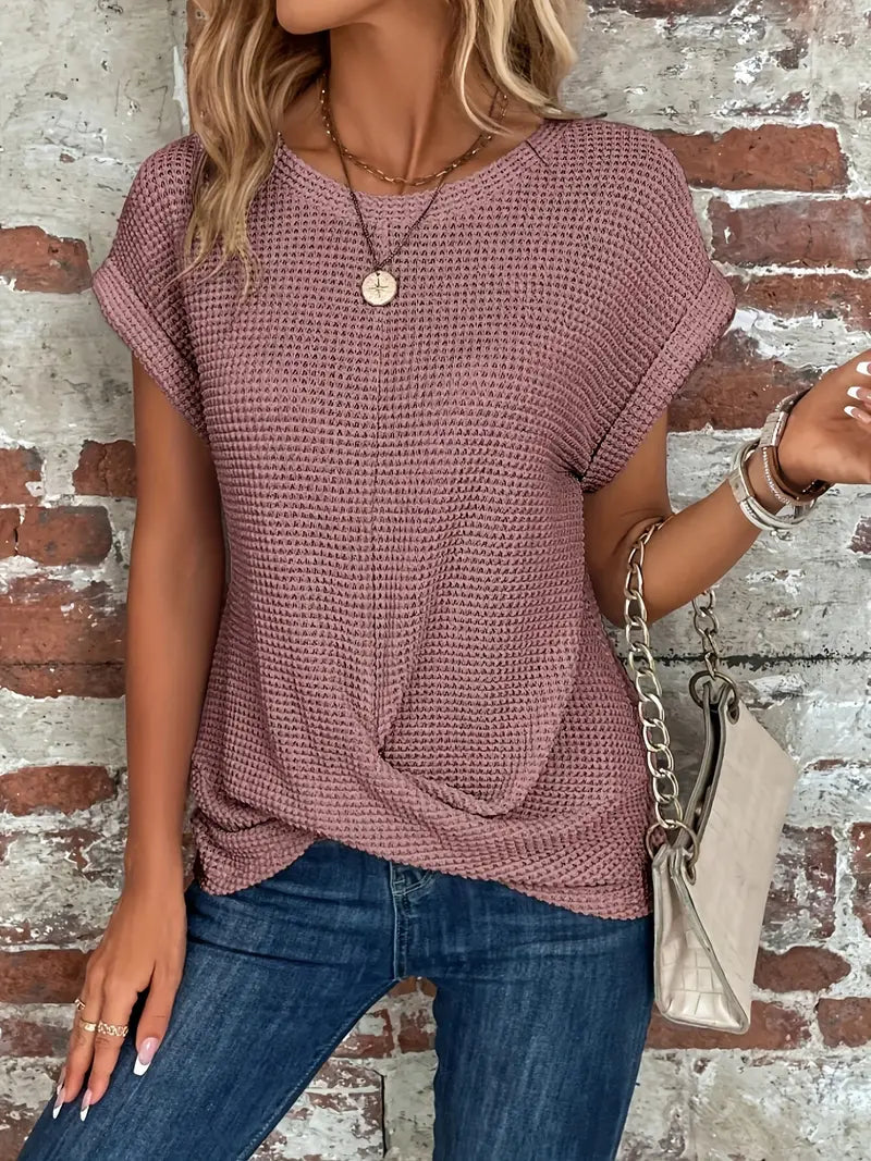 Jackie - Stylish Knitted Blouse