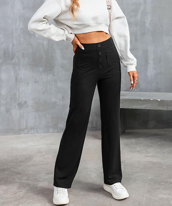 Katherine - Stretchy High Waisted Pants