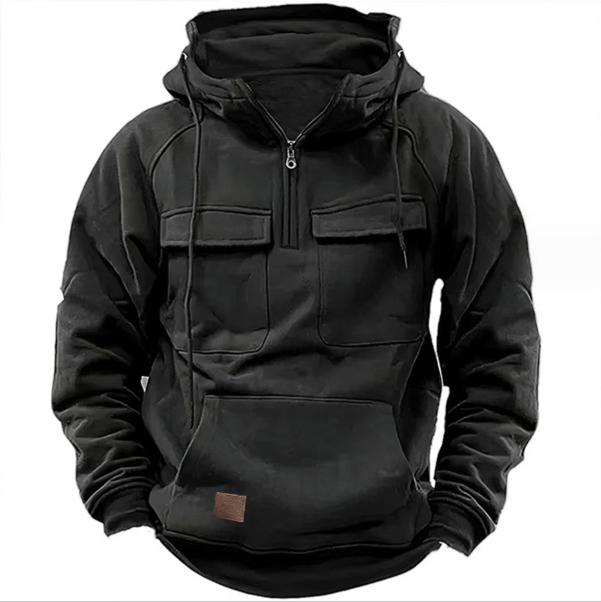 Urban comfort hoodie for men