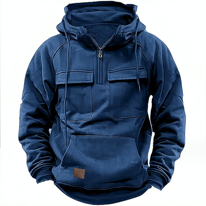 Urban comfort hoodie for men