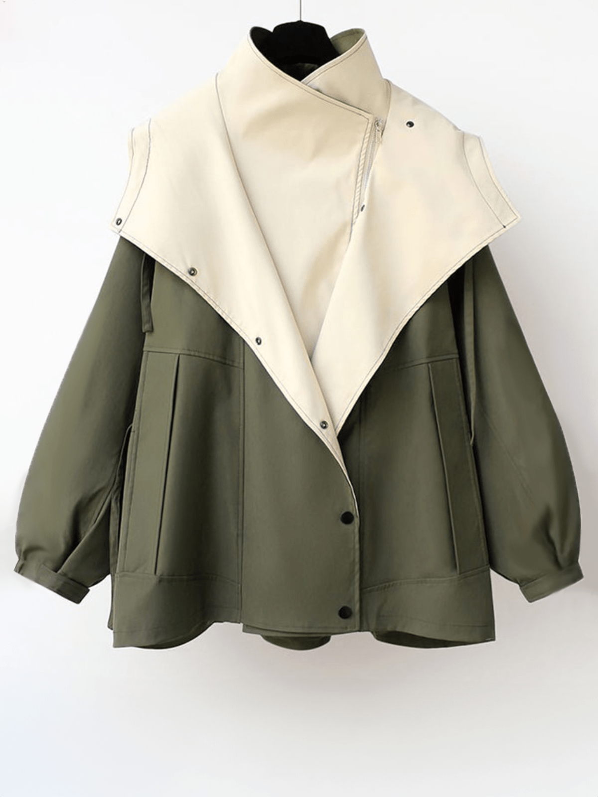 Elegant waterproof trench coat