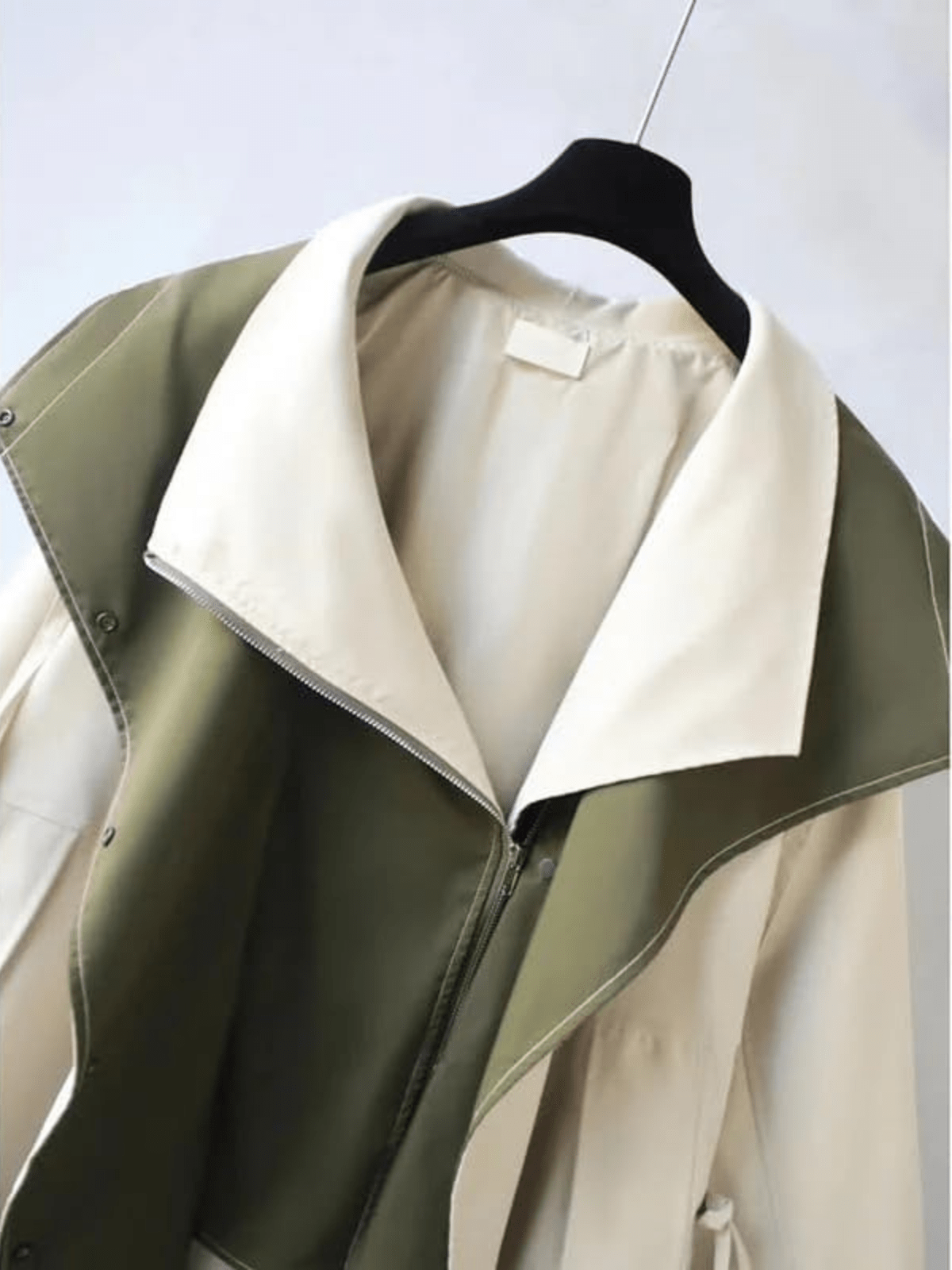 Elegant waterproof trench coat