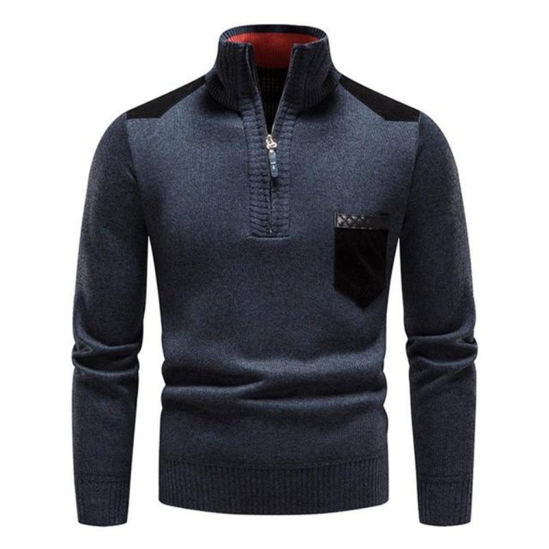 Cosy men's winter jumper for cold days