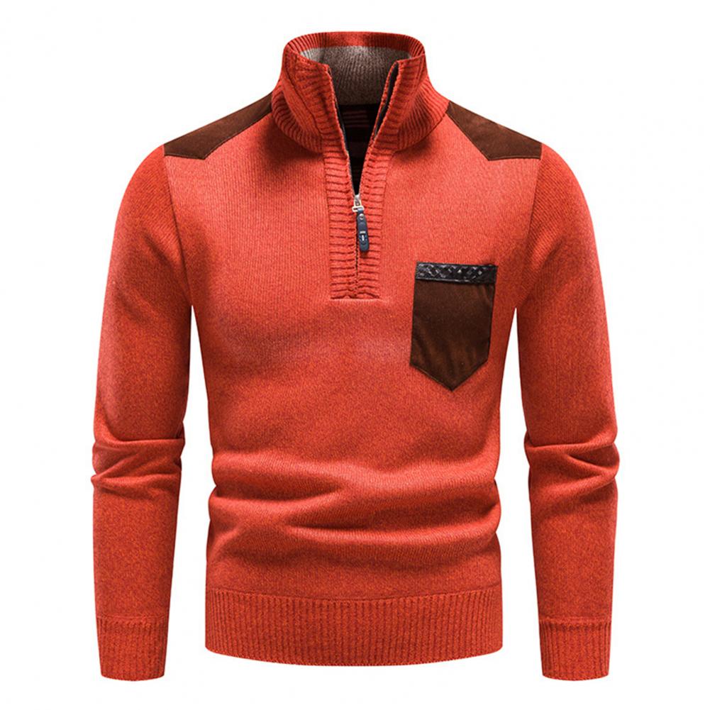 Cosy men's winter jumper for cold days