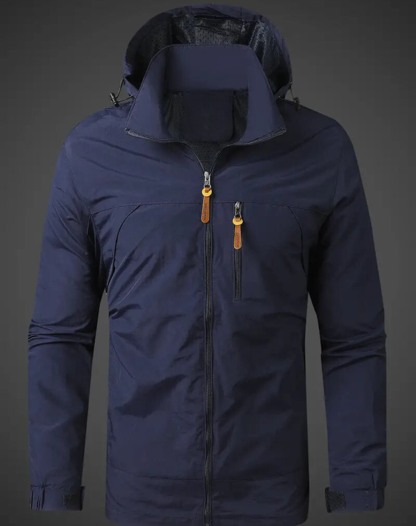 Waterproof and windproof outdoor jacket for men