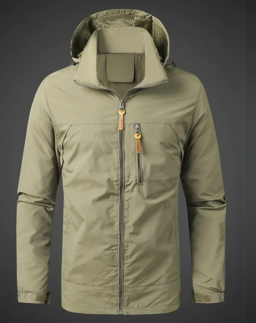 Waterproof and windproof outdoor jacket for men