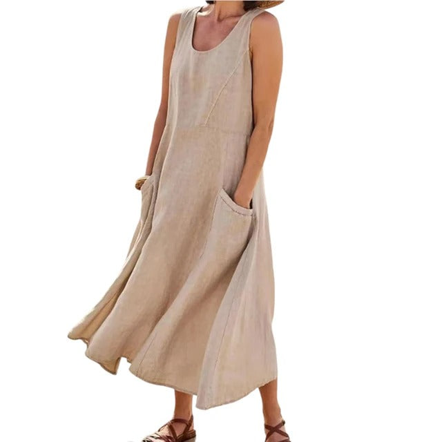 Oversized Tank Shirt Dress for women